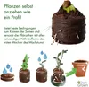Kokosfaser-Samenkompostpellets: 125 Kokosfaser-Stecker für Produktbild-Vorschau 5
