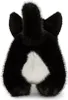 Aurora Borealis Domino Plüschkatze Schwarz Weiß 30 cm Produktbild-Vorschau 4