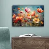 Leinwand Bilder 30x20 cm - Blumen - Aquarell - Kunst - Produktbild-Vorschau 4