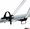 2x aluminiowy srebrny uchwyt rowerowy na dach do 17 kg Podgląd zdjęcia produktu 7