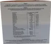 A close-up view of the nutritional information and usage instructions printed on the packaging of a health supplement. Náhľad obrázku produktu