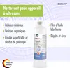A bottle of cleaning solution with text describing its uses and benefits. Produktbild-Vorschau