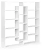 Moderno scaffale a colonna con 14 ripiani, bianco, Anteprima dell’immagine prodotto 1