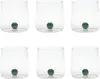 ZAFFERANO Bilia 6 vasos verdes Vista previa de la imagen del producto 6