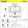 RIDEX 402B1584 Bremsbeläge Satz Hinten für VW Golf IV Produktbild-Vorschau 6