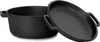 Ø28cm Brotbacken Gusseisen Topf 6L Gusseisentopf mit Produktbild-Vorschau 2