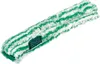 A green and white striped cleaning pad for a window squeegee. Náhľad obrázku produktu