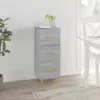 vidaXL Sideboard Grau Sonoma 34,5x34x90 cm Holzwerkstoff -  Produktbild-Vorschau 11