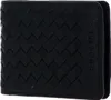 bugatti skórzany portfel Woven Small Wallet czarny czarny Podgląd zdjęcia produktu 1