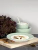 Greengate Alice Tasse mit Untertasse pale green 8,5 cm Produktbild-Vorschau 4