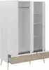Dresser Hardy 135cm avec 3 Tren - petit-lait/chêne Voir les images du produit 6