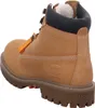 A single tan boot is shown from the side. Produktbild-Vorschau