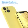 A yellow iPhone case is shown from two angles, with text overlay. Anteprima dell’immagine prodotto