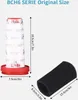 Two vacuum cleaner filters with dimensions shown. Produktbild-Vorschau