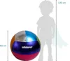 XXL Spielball mit Metallic-Effekt - Riesiger aufblasbarer Produktbild-Vorschau 6