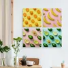Leinwand Bilder Set Aufhängefertig 4 Bilder OBST Früchte Produktbild-Vorschau 3