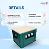 Cuscino in legno 'Woody' - Idea regalo ideale per gli Anteprima dell’immagine prodotto 2