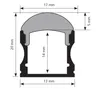 EGLO Surface Profile 2, Profil, Decke/Wand, Aluminium, Produktbild-Vorschau 4