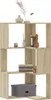 vidaXL Regał narożny 3 półki dąb sonoma 50x50x102 cm Podgląd zdjęcia produktu 2