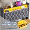 STILVORA Polsterbett 140×200 mit bettkasten,Stauraumbett Produktbild-Vorschau 8