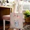 Mr. & Mrs. Panda Tote Bag Stier Astrologie - Braun Pastell Produktbild-Vorschau 4
