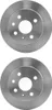 2x HELLA Bremsscheibe 8DD 355 102-731 für OPEL Astra F CC Produktbild-Vorschau 6