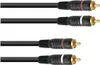 Cavo RCA OMNITRONIC 2x2 0,6 m Anteprima dell’immagine prodotto 1