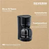 SEVERIN 4320 SEVERIN KA 4320 Kávovar čierny, 10 šálok Náhľad obrázku produktu 10