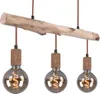 Hängeleuchte, Balken natur, Kabel, rost, L 60 cm Produktbild-Vorschau 14