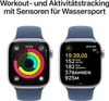 Apple Watch Series 10 GPS 42mm Argento Smartwatch Denim M/L Anteprima dell’immagine prodotto 12