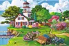 Trefl, Sommer Oase - 500+1 Teile Holzpuzzle Produktbild-Vorschau 2