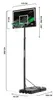 Salta Forward Basketballständer 110 x (287-362) x 175 cm Produktbild-Vorschau 3