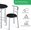 Yaheetech 3-teilig Essgruppe, Sitzgruppe Balkonset aus Produktbild-Vorschau 6