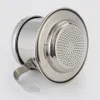 A close-up studio shot of a stainless steel Vietnamese coffee filter. Produktbild-Vorschau