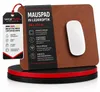 wortek Mauspad klein - Elegante Lederoptik - Office Mauspad Produktbild-Vorschau 1