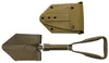 A disassembled folding shovel and its carrying case are displayed against a white background. Anteprima dell’immagine prodotto
