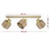 FKL DESIGN Home Deco Deckenlampe Deckenleuchte Ecru-Gold Produktbild-Vorschau 2