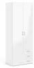 10628 Armoire SPACE Armoire à portes blanc brillant Voir les images du produit 10