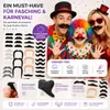 36 barbes autocollantes avec différentes moustaches, barbes Voir les images du produit 8