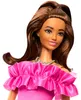 Barbie Fashionistas-Puppe mit pinkfarbenem Kleid mit Produktbild-Vorschau 2