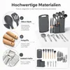 Kochbesteck-Set 20/23-tlg. mit Silikon-Kochflächen & Produktbild-Vorschau 4