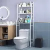 Polička nad WC, práčka, stojan na WC, kovová kúpeľňová Náhľad obrázku produktu 5