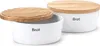 Continenta Brottopf Oval Brotkasten aus weißem Keramik mit Produktbild-Vorschau 10
