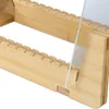 Houders voor vinylplaten, bamboe standaard voor 50 Productafbeelding-voorbeeld 6