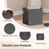 WOLTU Faltbare Aufbewahrungsboxen 3 Stück, mit Deckel Produktbild-Vorschau 6