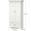 nabbi Zweitürig Kleiderschrank Igins W-2D - Kiefer Andersen Produktbild-Vorschau 2