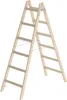 Günzburger Steigtechnik Sprossen-Stehleiter Holz 2 x 6 Produktbild-Vorschau 2