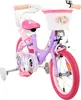 Volare Unicorn Kinderfahrrad - Mädchen - 14 Zoll - Lila Produktbild-Vorschau 5