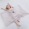 Dětský bavlněný ručník s kapucí Cartoon Bathrobe Bath Náhled obrázku produktu 5