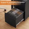 Metalowa szafka na kółkach COSTWAY, szafka na dokumenty, Podgląd zdjęcia produktu 5